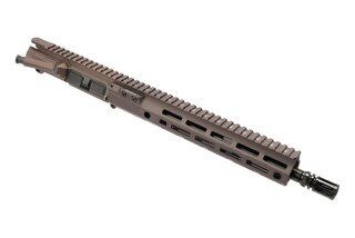 Aero Precision complete threaded upper, Kodiak Brown.